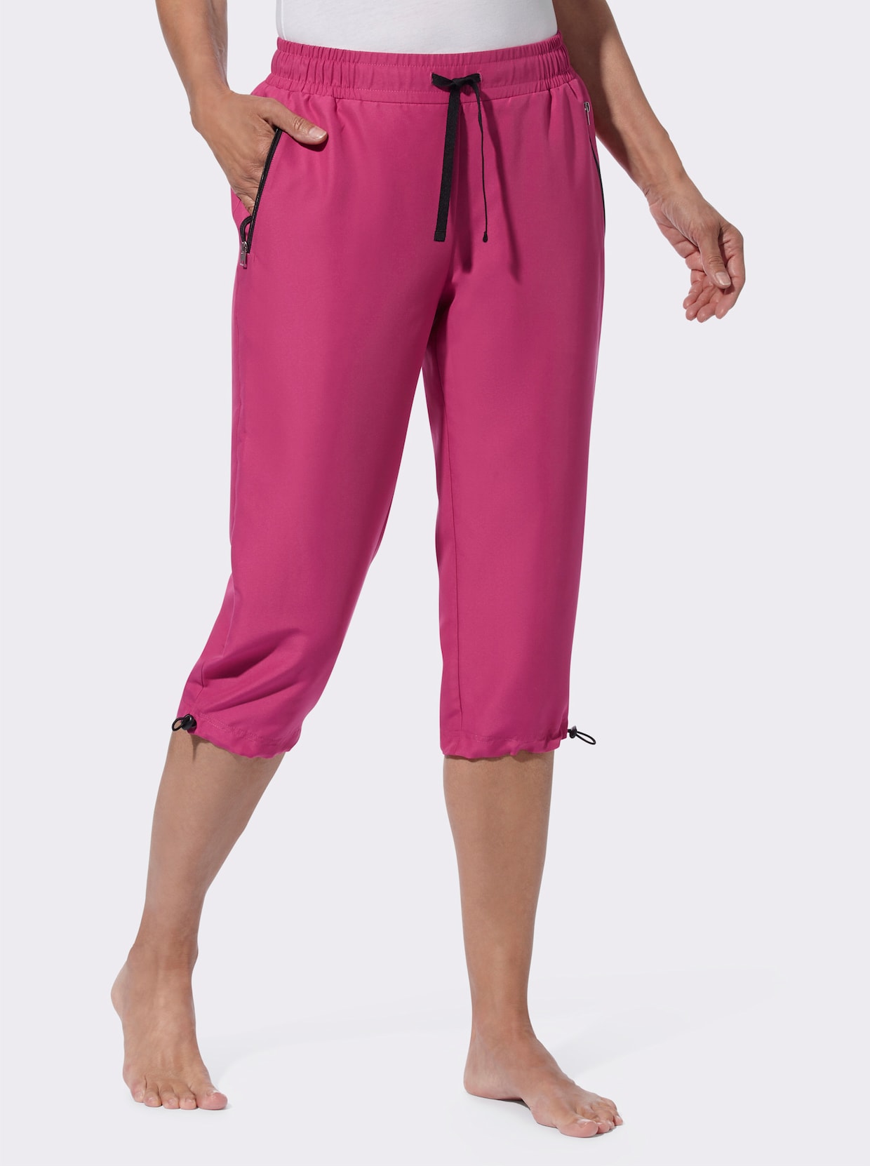 Capri-vrijetijdsbroek - fuchsia