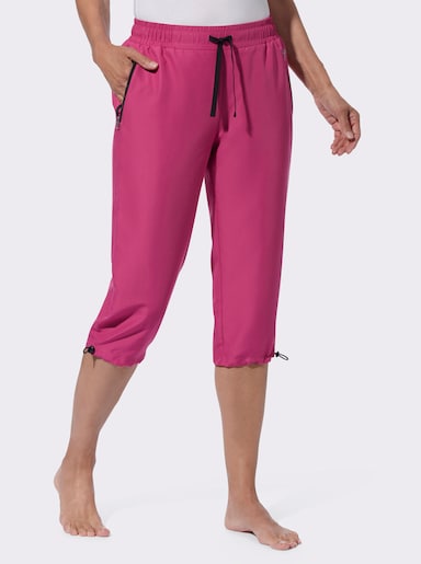 Capri-Freizeithose - fuchsia