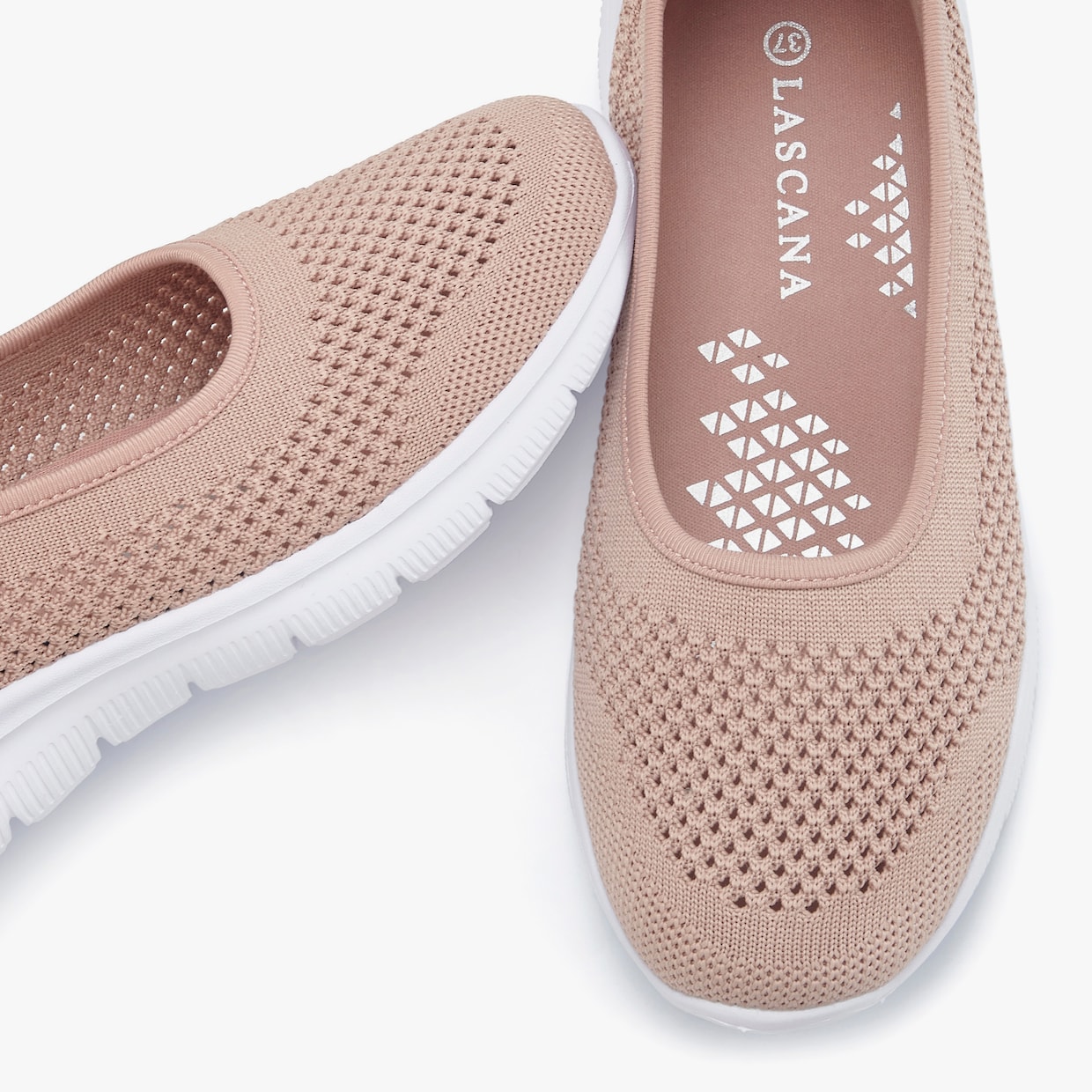 LASCANA Sneakers ballerines - rose