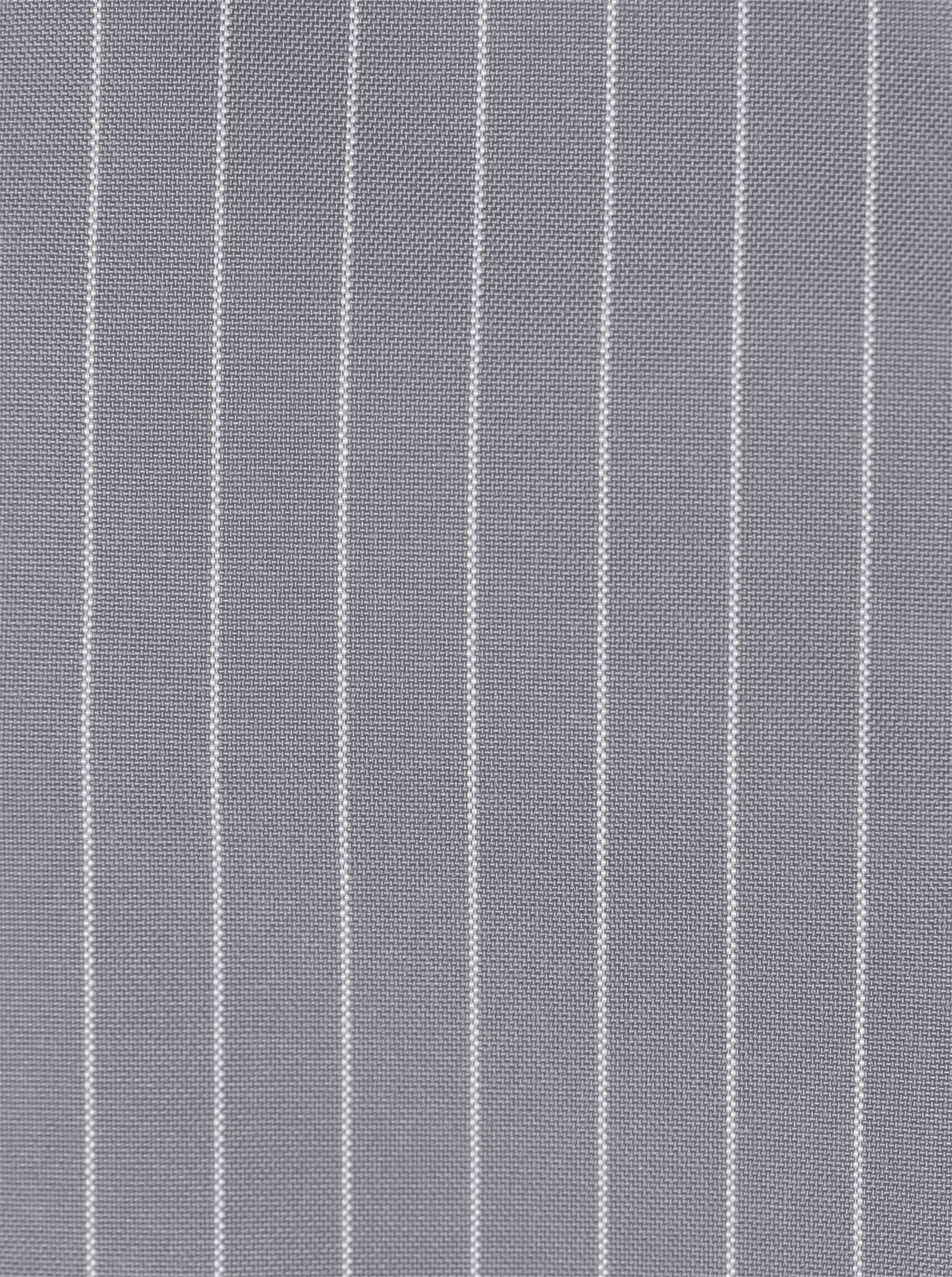 Blazer mit Nadelstreifen - grau-ecru-gestreift