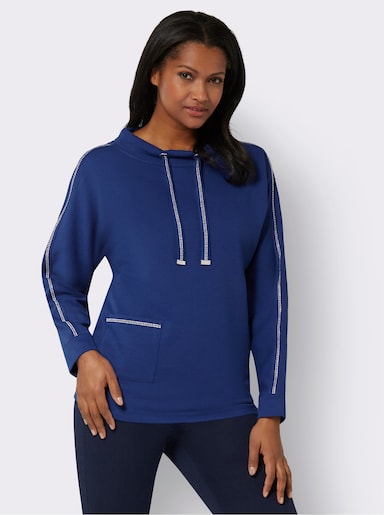 Sweatshirt - royalblau