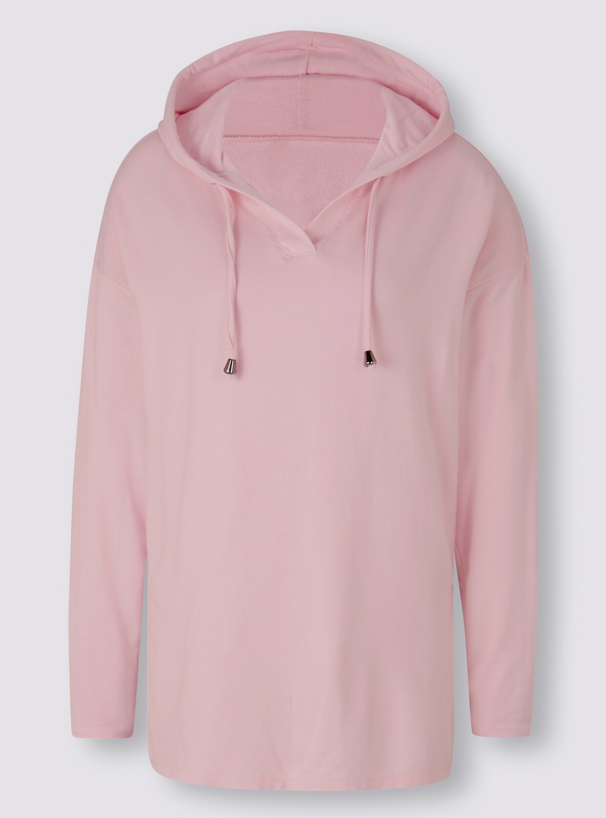 heine Kapuzen-Shirt - hellrosé