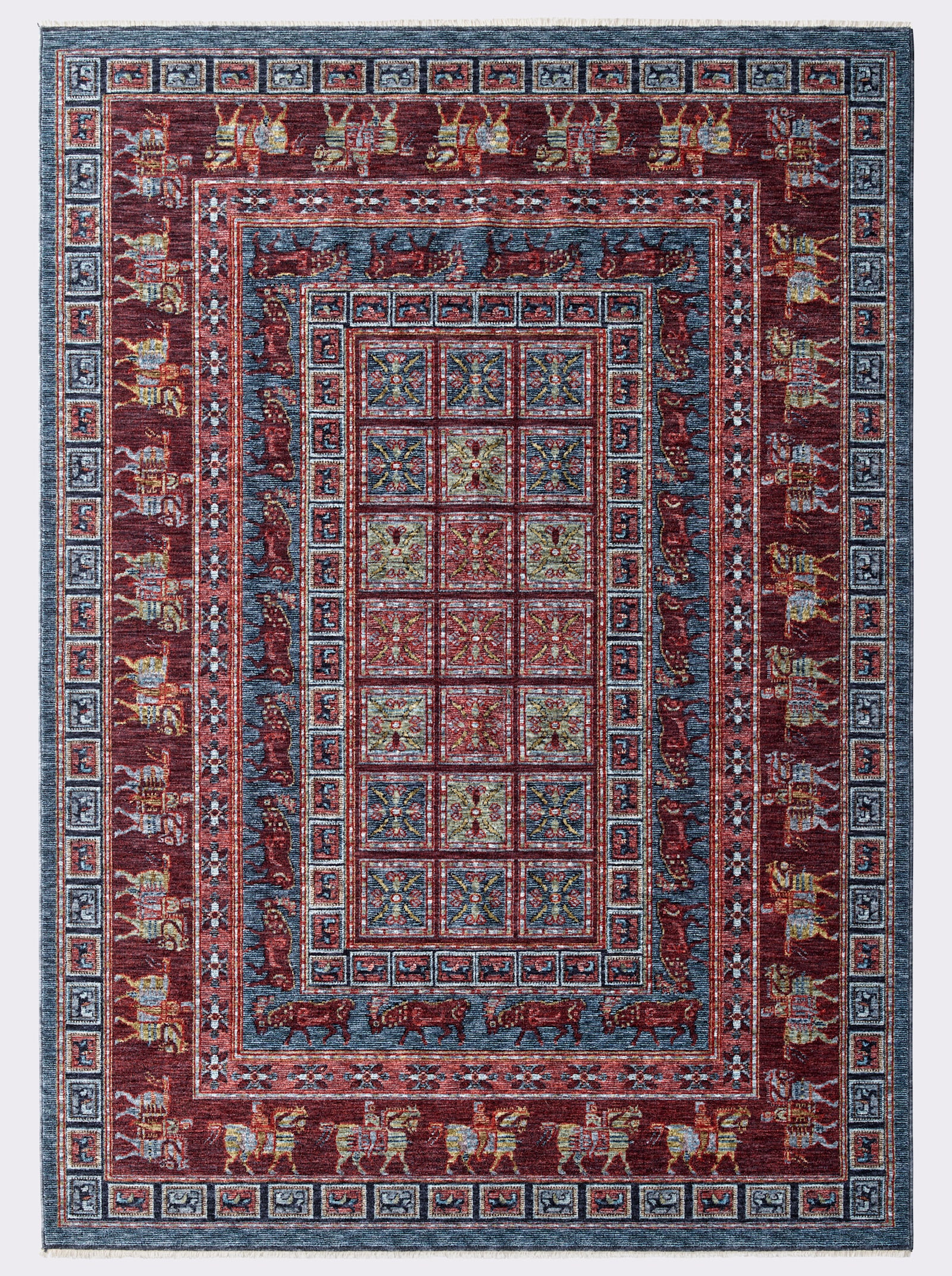 heine home Tapis - bleu-rouge