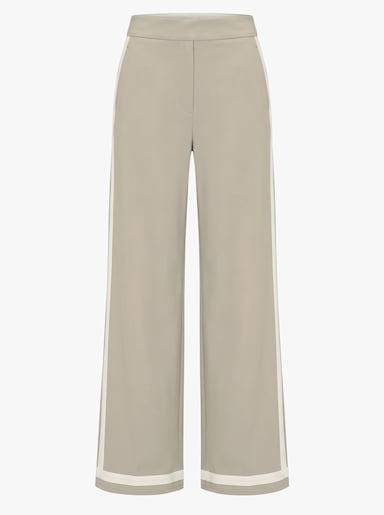 heine Schlupfhose mit Kontrastblenden - sand