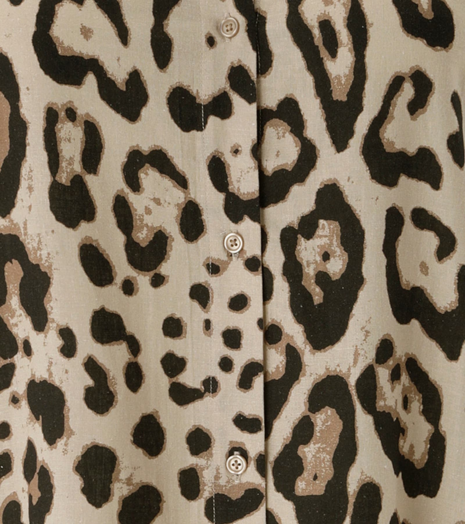 Aniston PLUS Hemdblusenkleid - beige-schwarz-braun