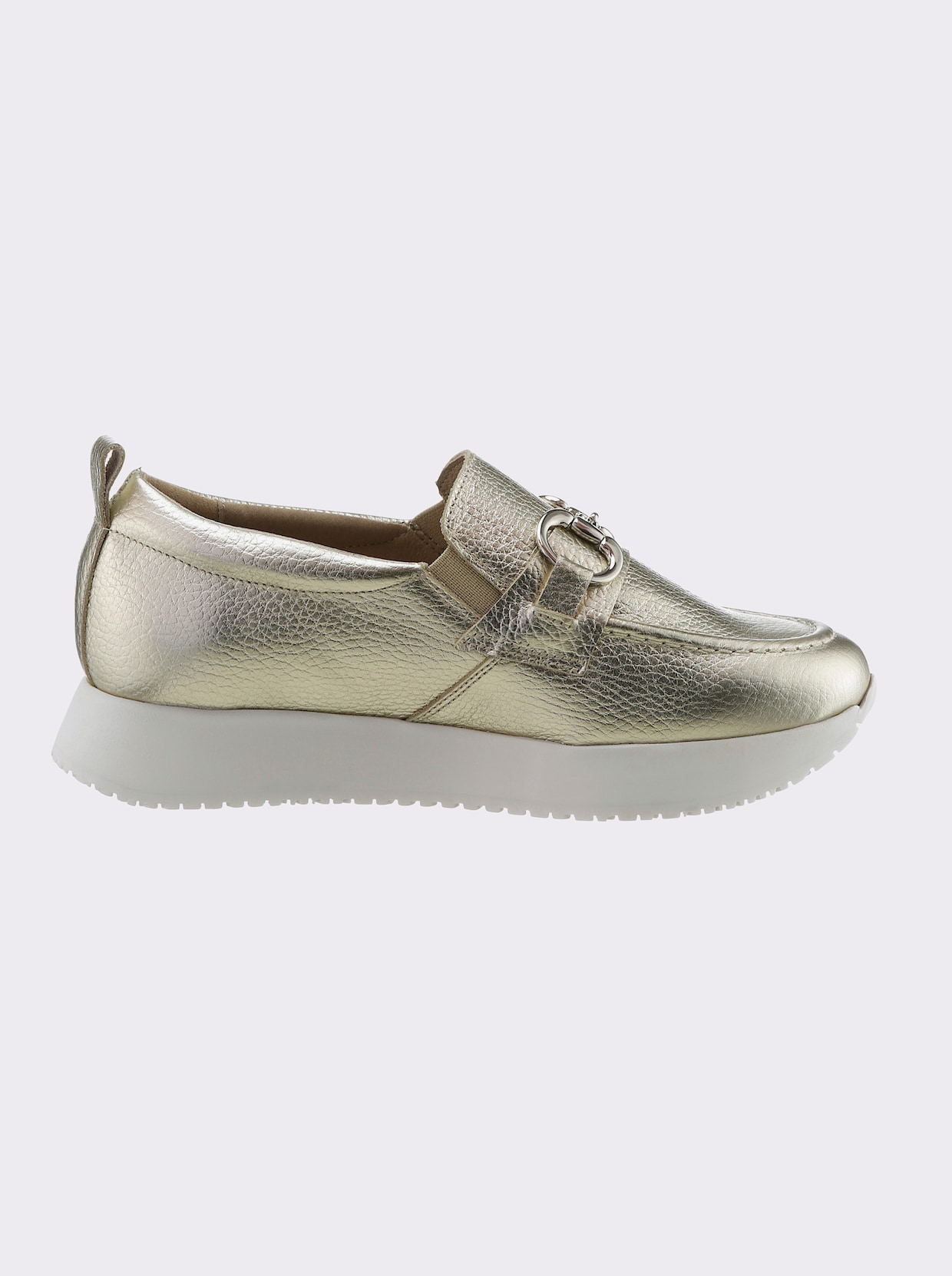 heine Slipper - platin-metallic