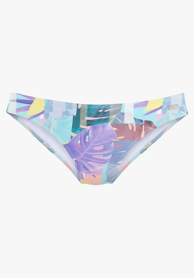 Venice Beach Bikini-Hose - lila bedruckt