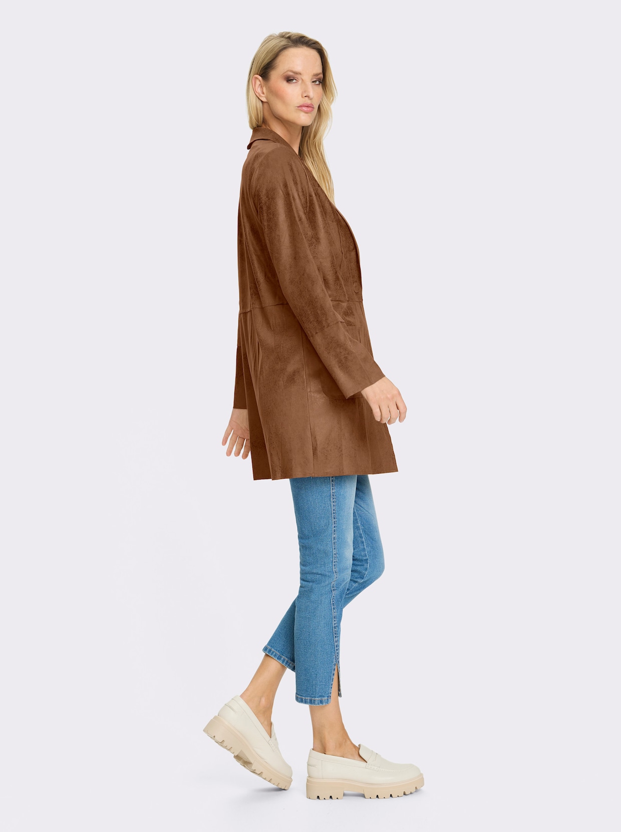 heine Blazer - cognac