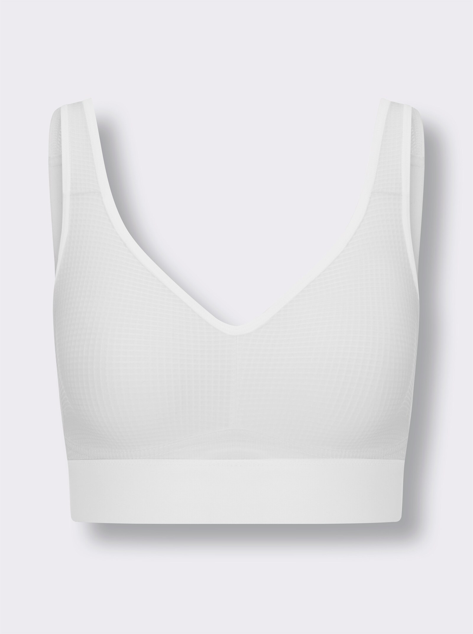 wäschepur Comfortbeha zonder beugel - wit