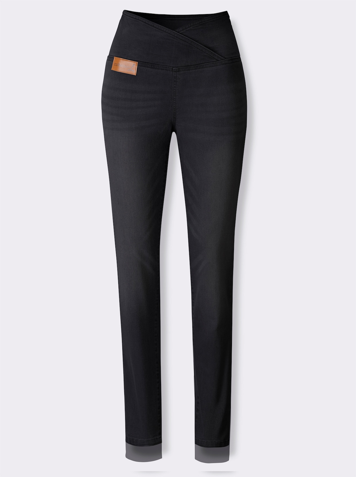 Stretch-Jeans - black denim