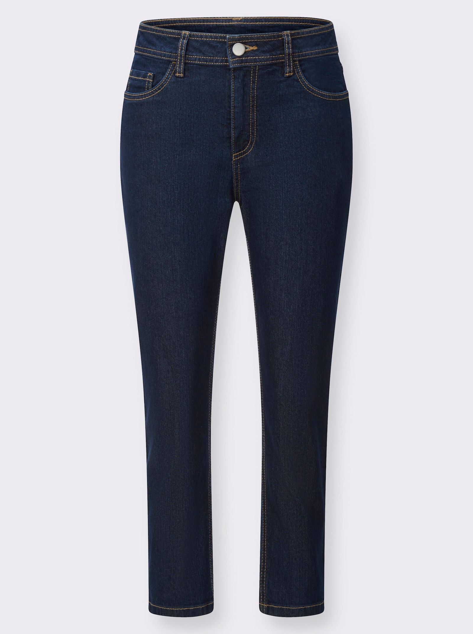 7/8-Jeans in 5-Pocket-Form - dark blue