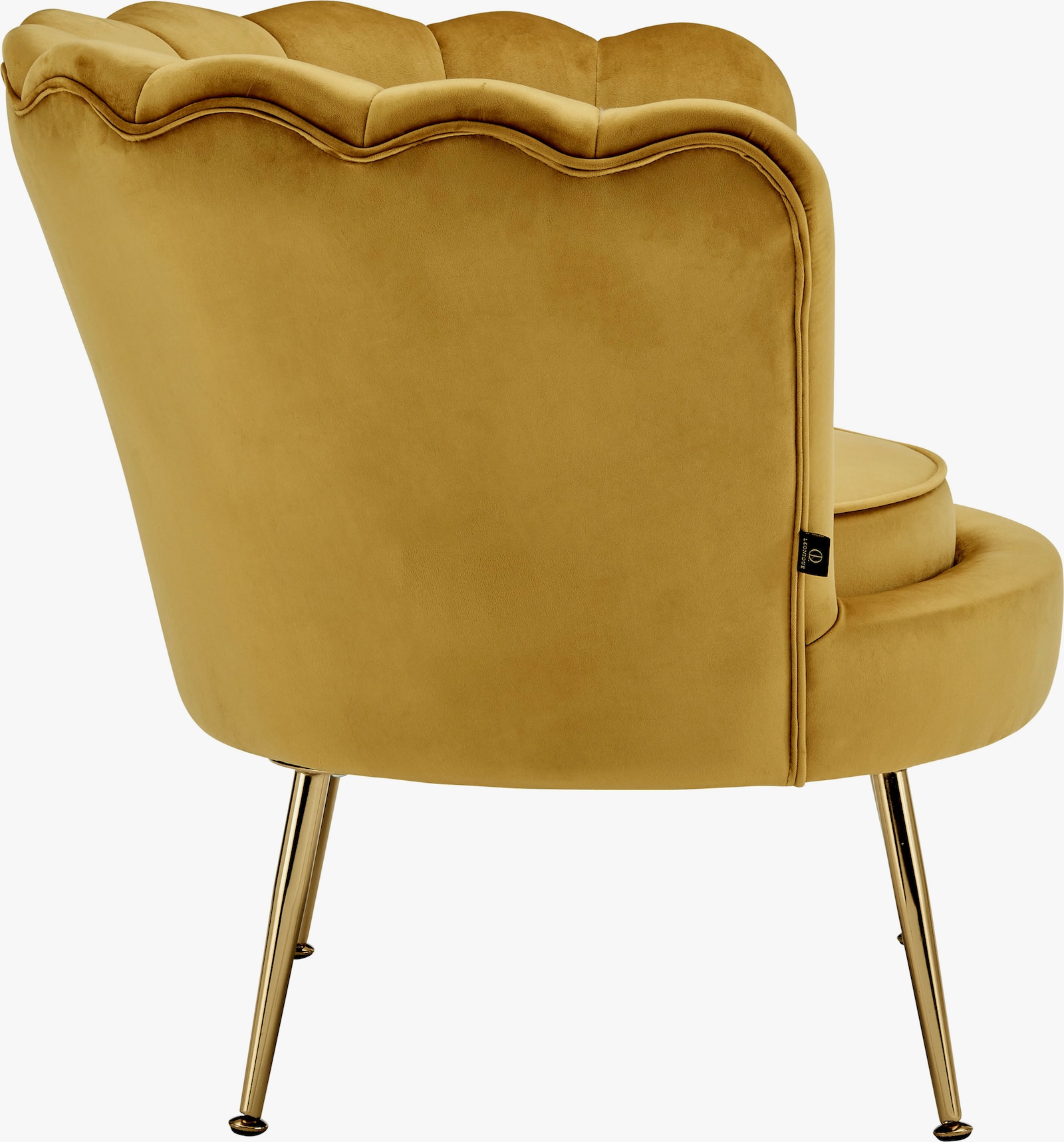 Leonique Loungesessel - goldfarben