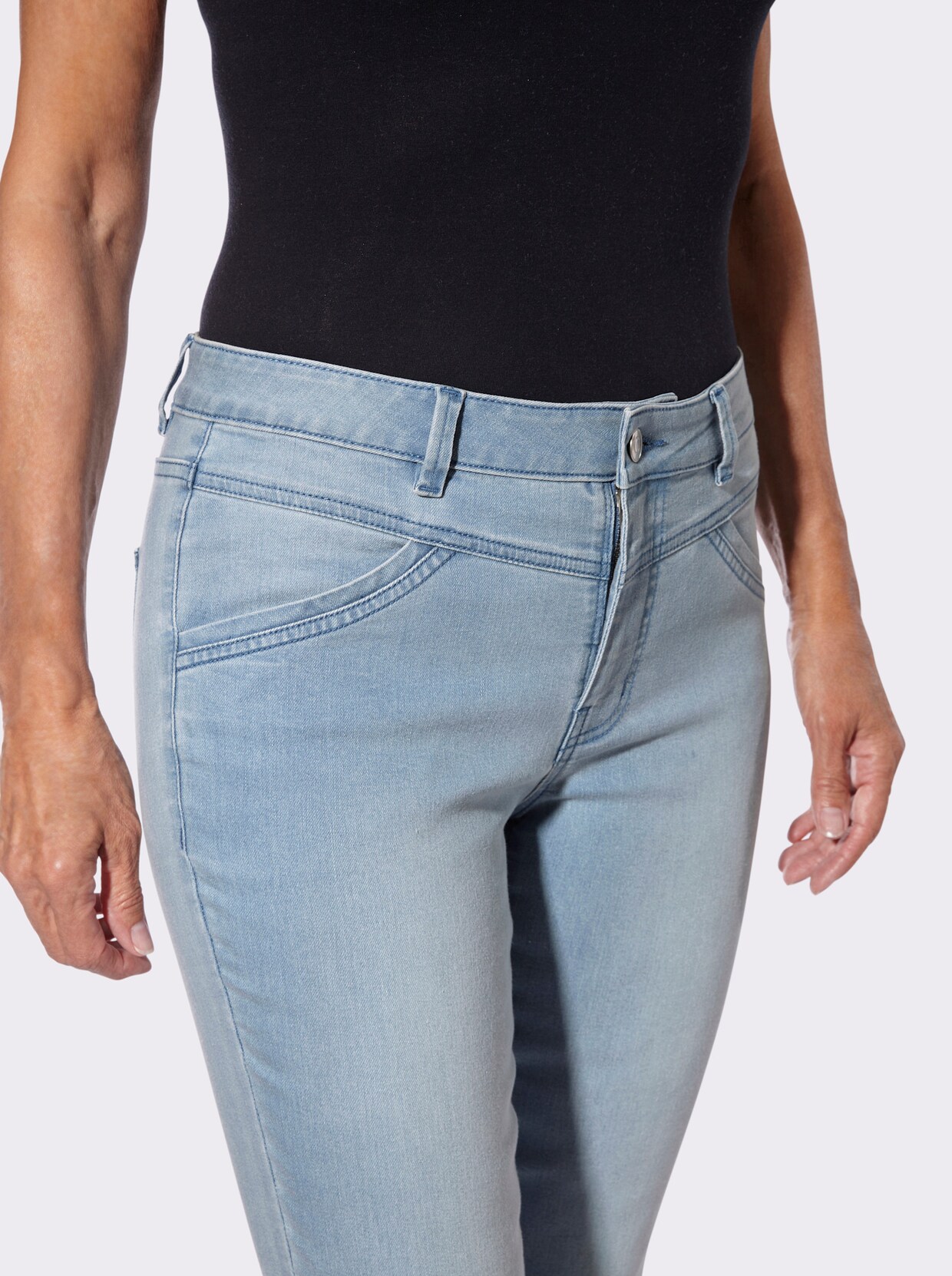 7/8-Jeans - blue-bleached