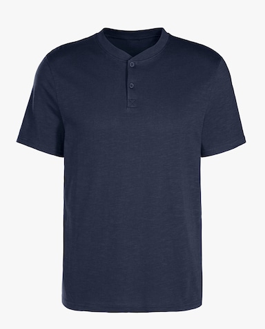 H.I.S Henleyshirt - navy