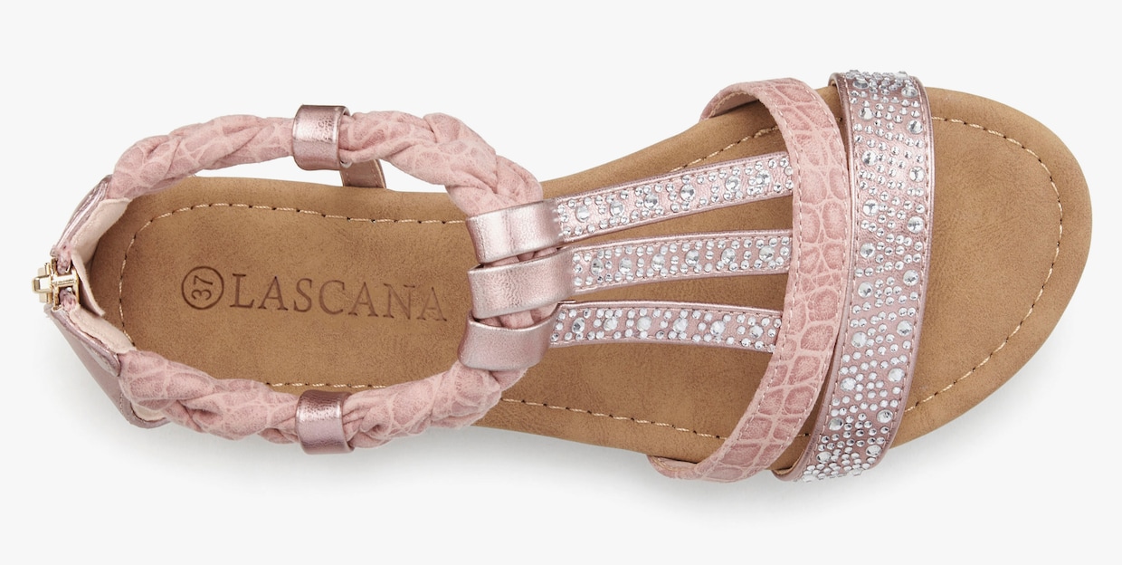 LASCANA Sandale - rose