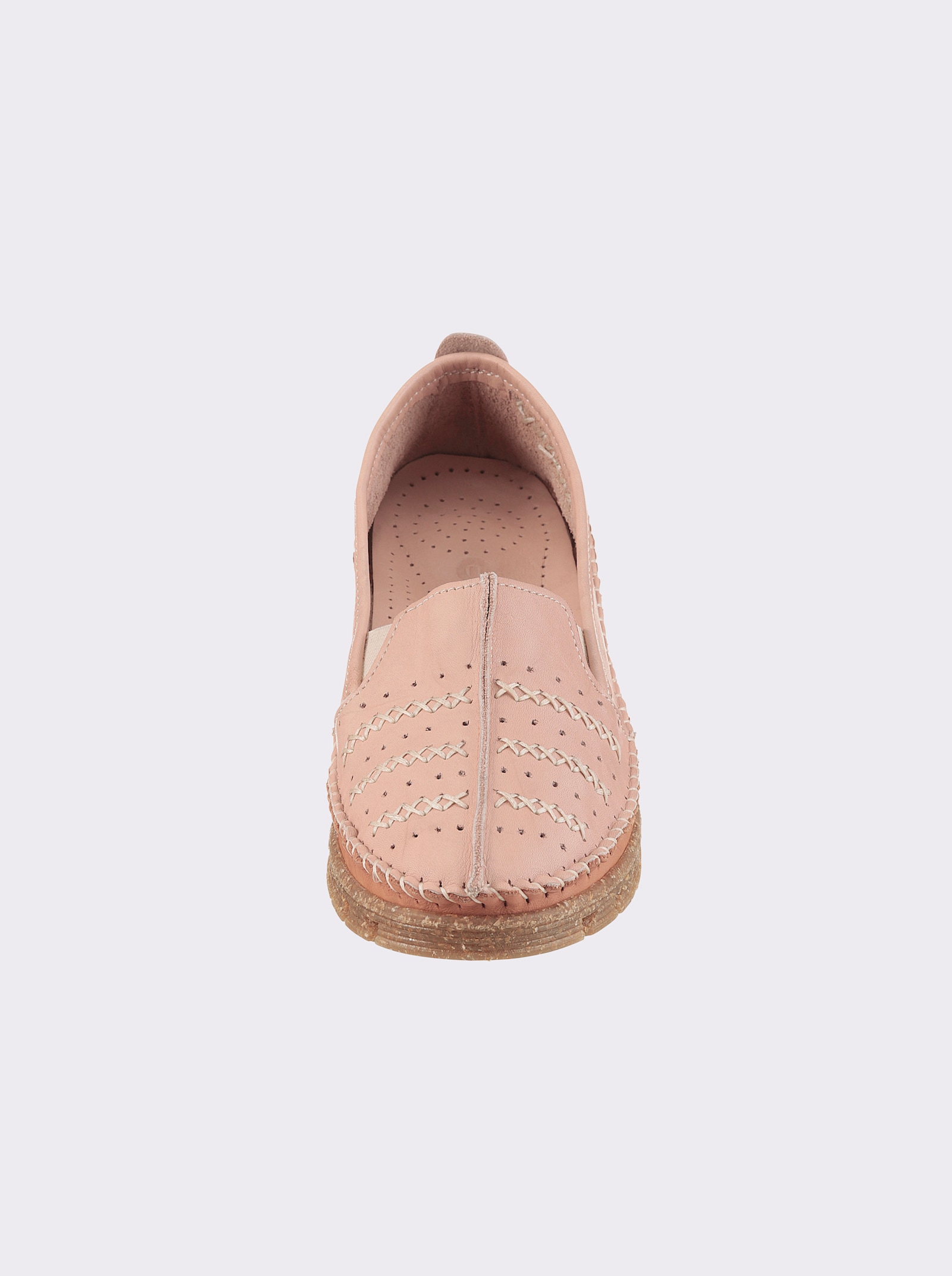 Gemini Slipper mit Wechselfussbett - puder