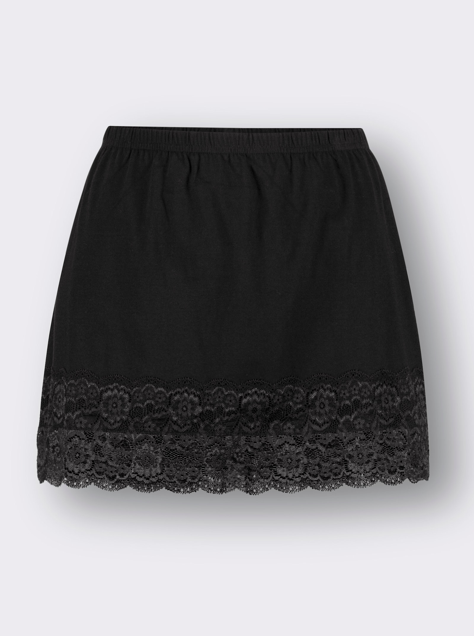 Set van shirts met comfortband rondom - zwart