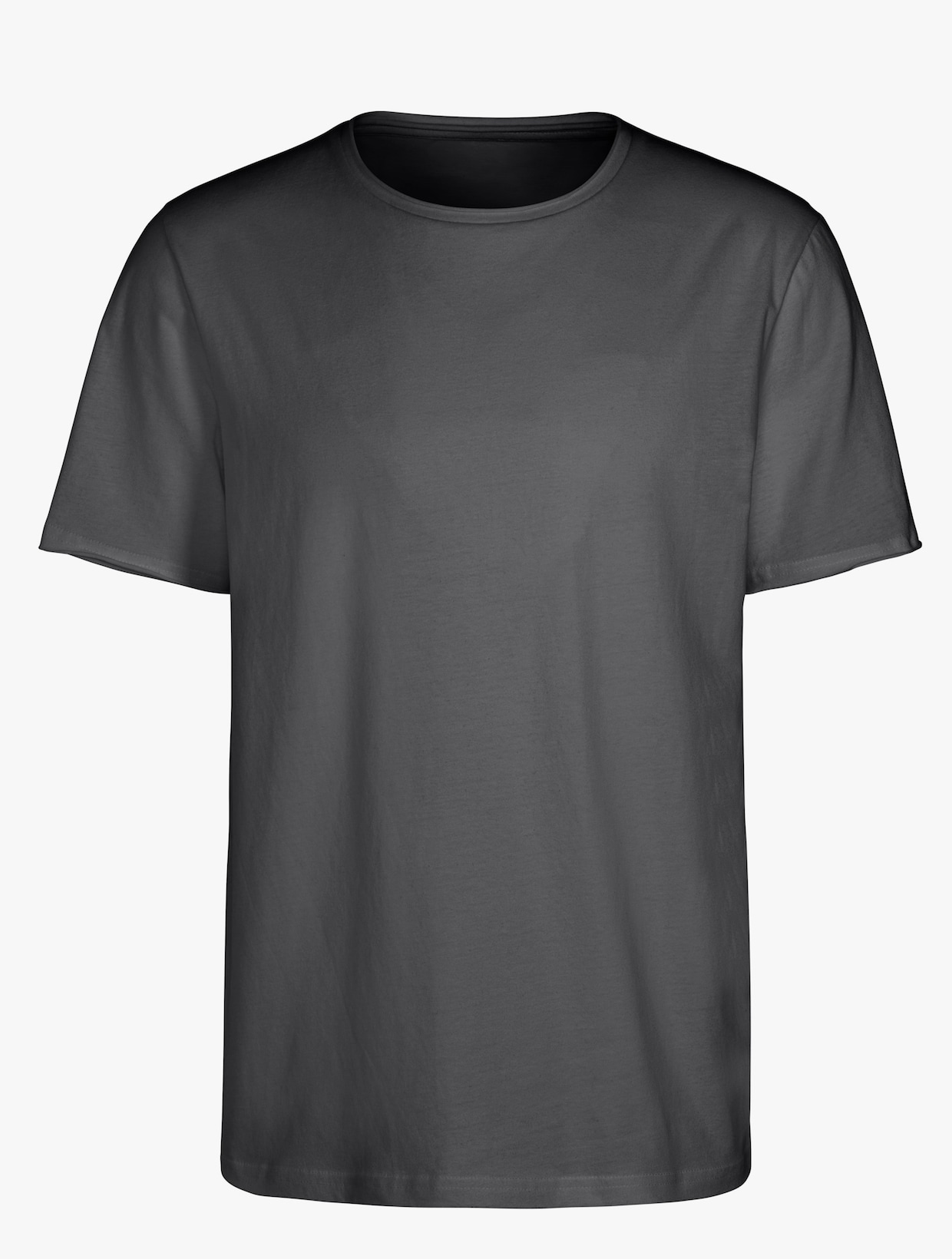 T-Shirt - grau / creme