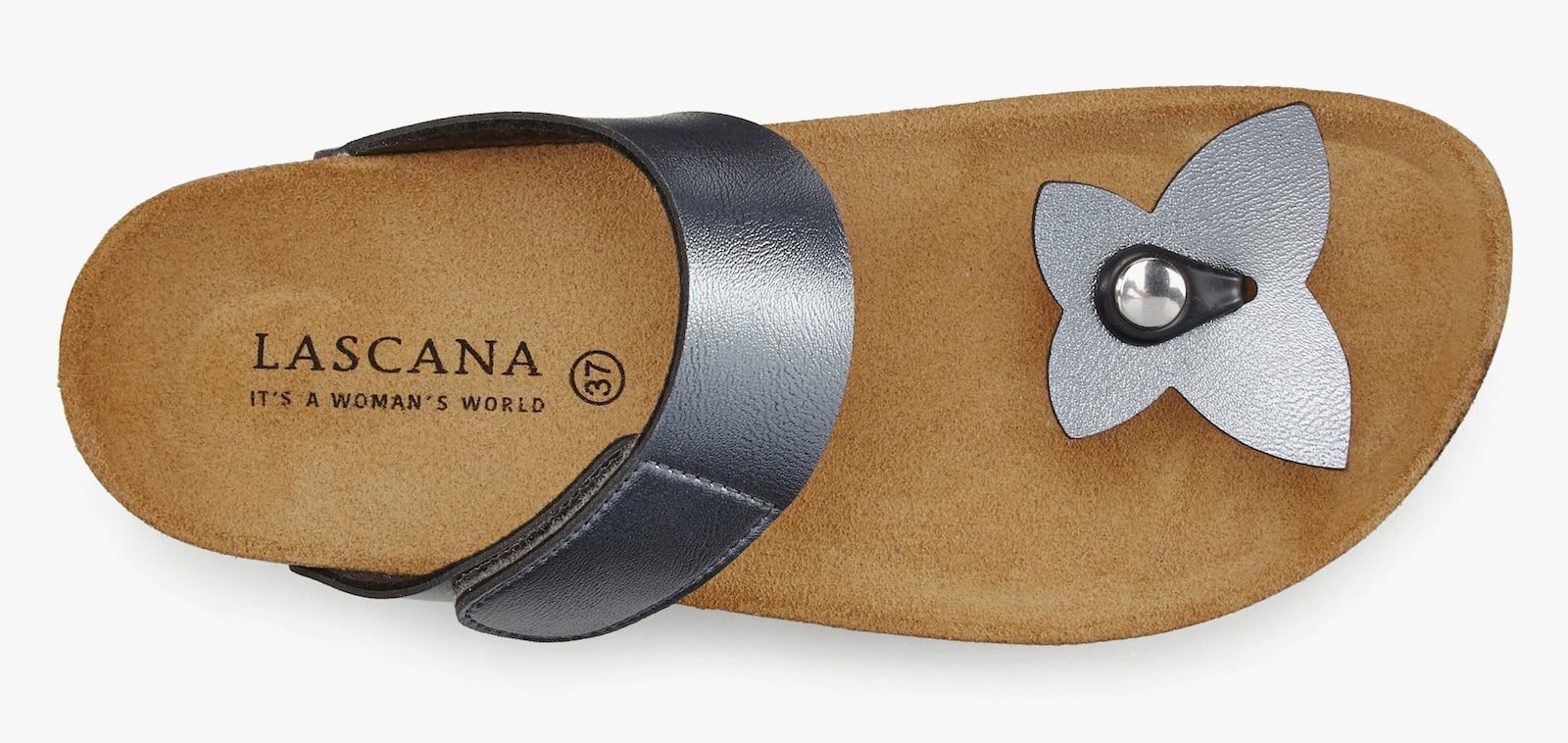 LASCANA Pantolette - anthrazit