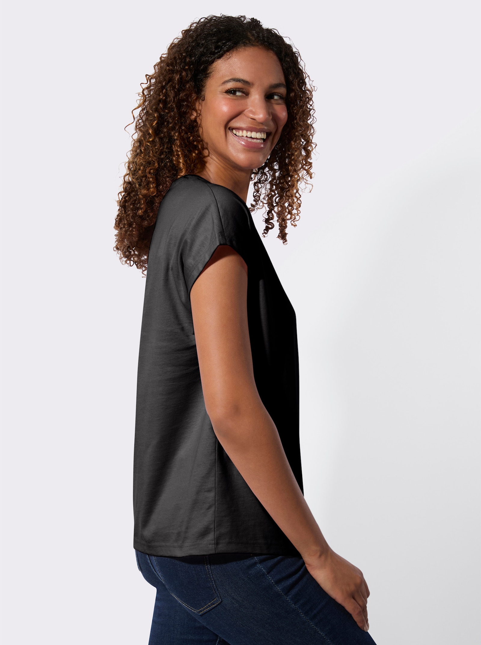 Tričko v balení po 2 ks - černá + černá