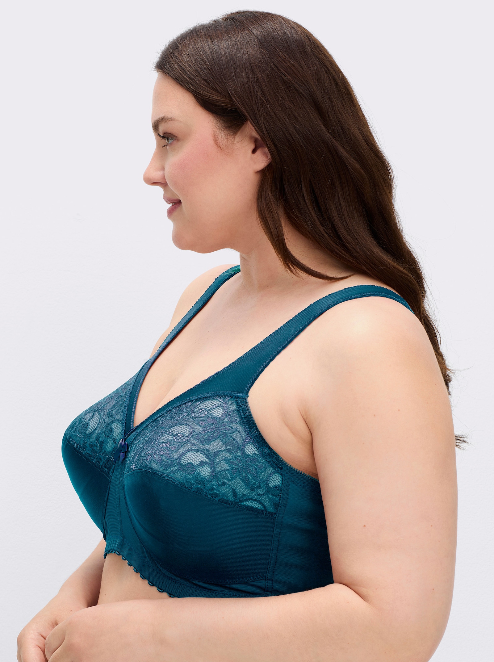 Glamorise Entlastungs-BH ohne Bügel mit Stütze - topas