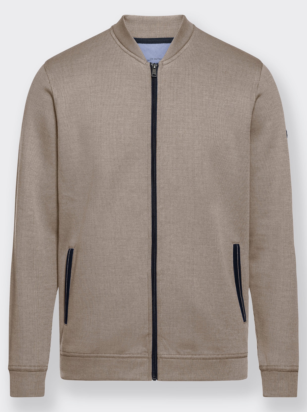 Hajo Sweatvest - sesam