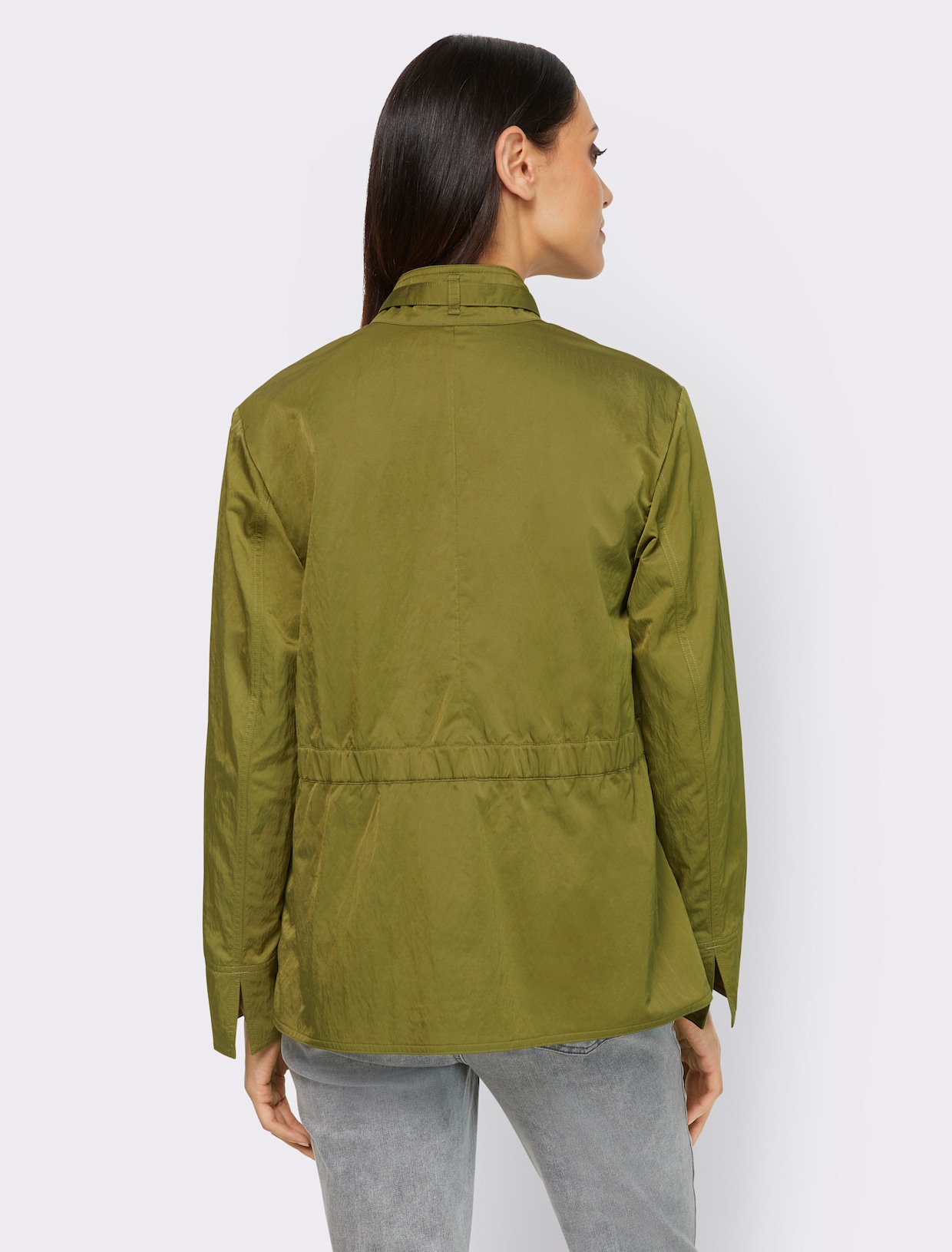 heine Veste chemisier - vert olive