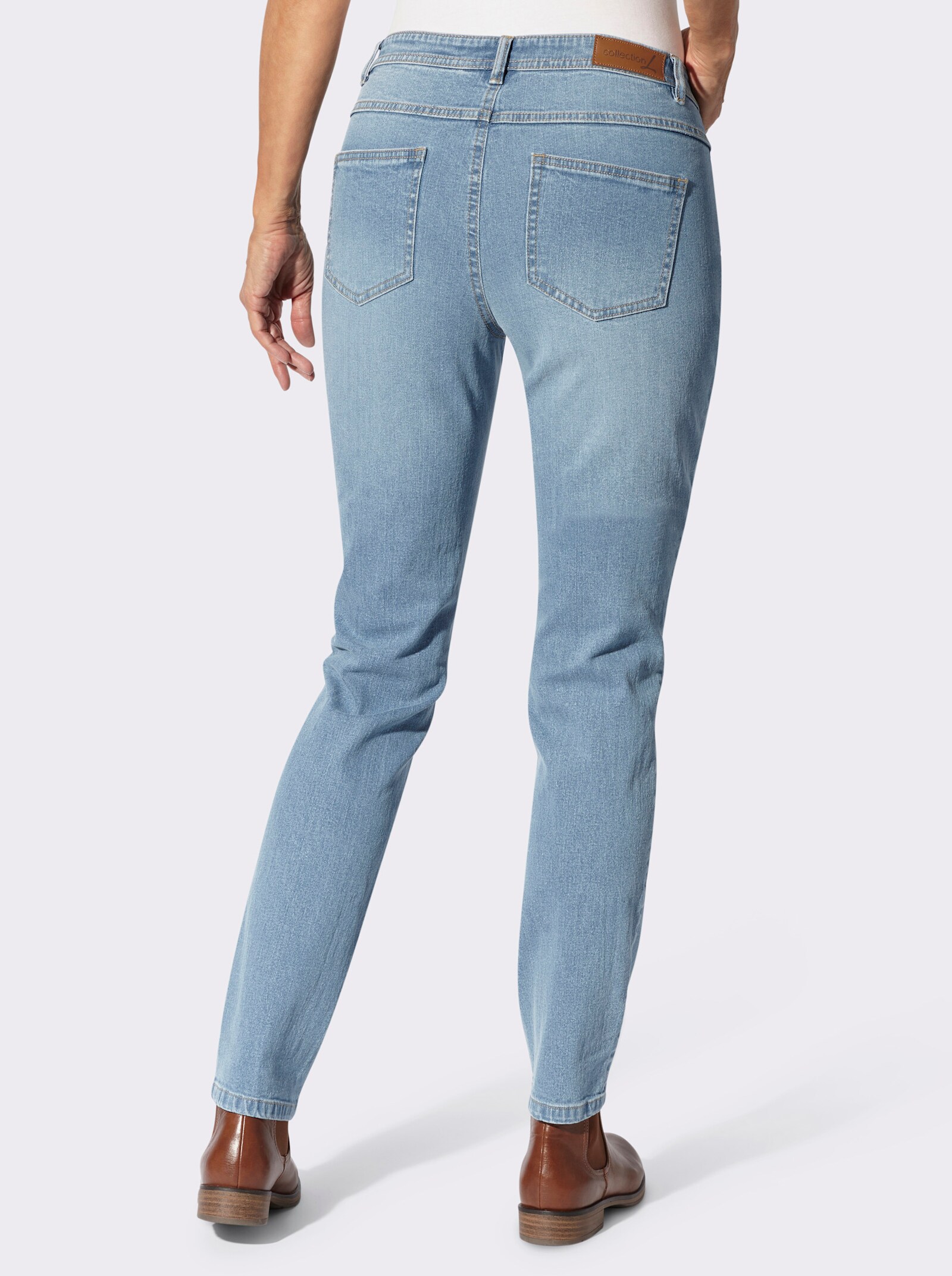 Jean - bleu blanchi