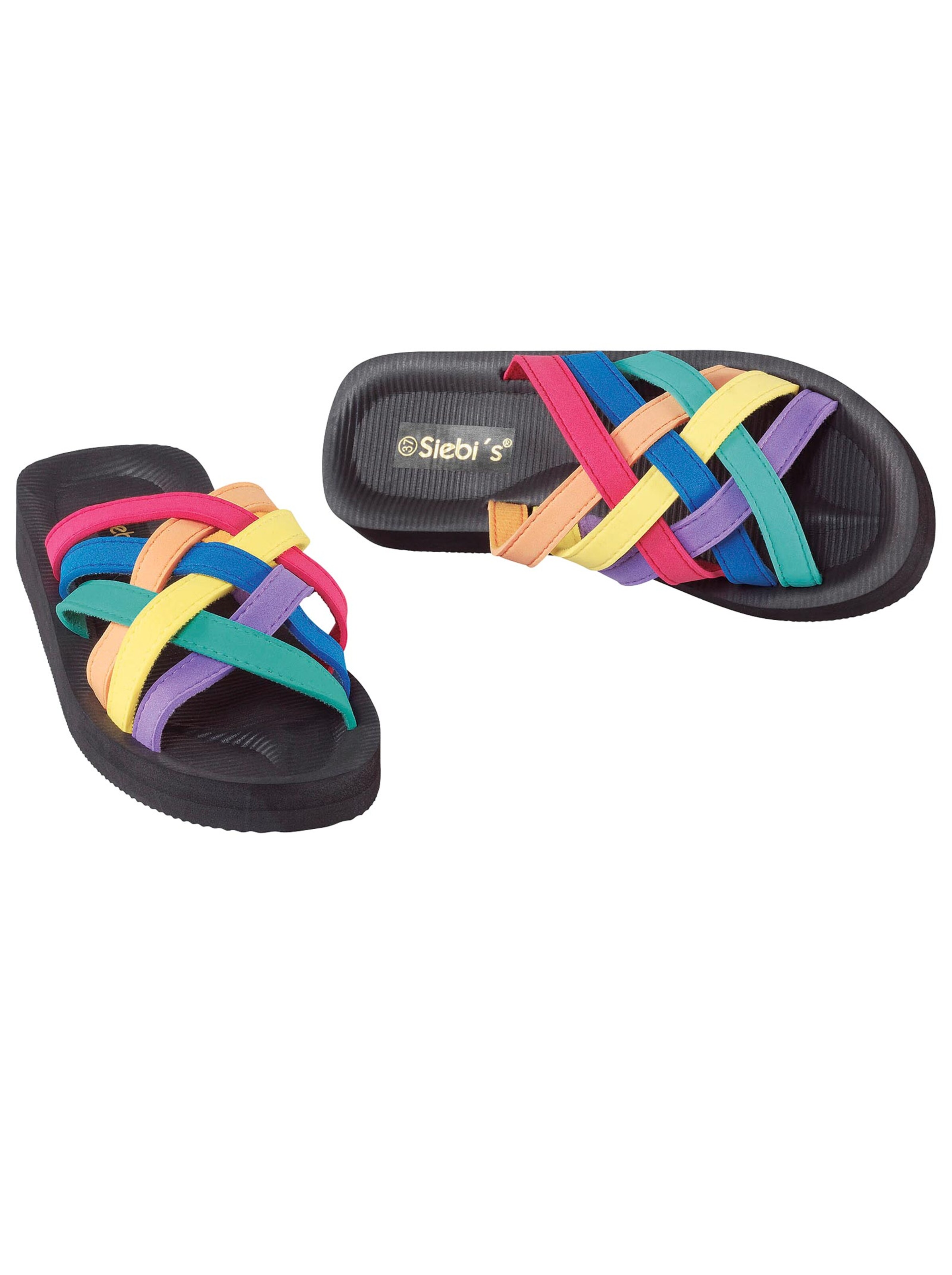 Siebi´s Bade-Pantolette - bunt