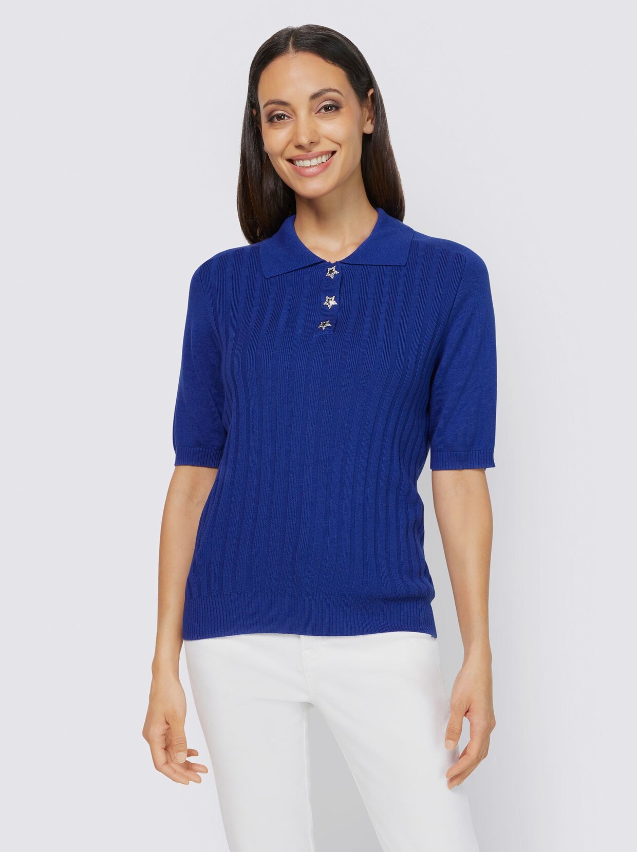 Rick Cardona Pullover - royalblau