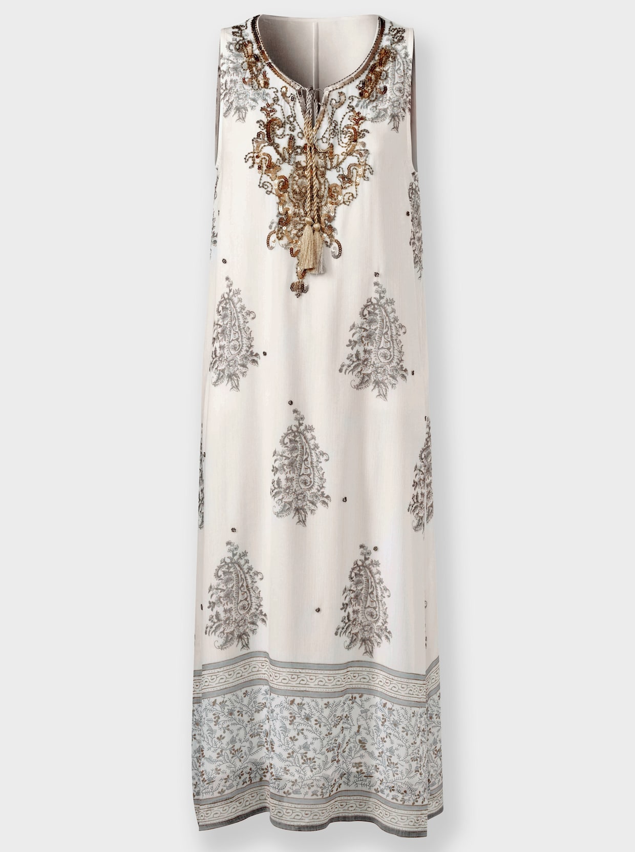 heine Robe imprimée - écru-sable à motifs