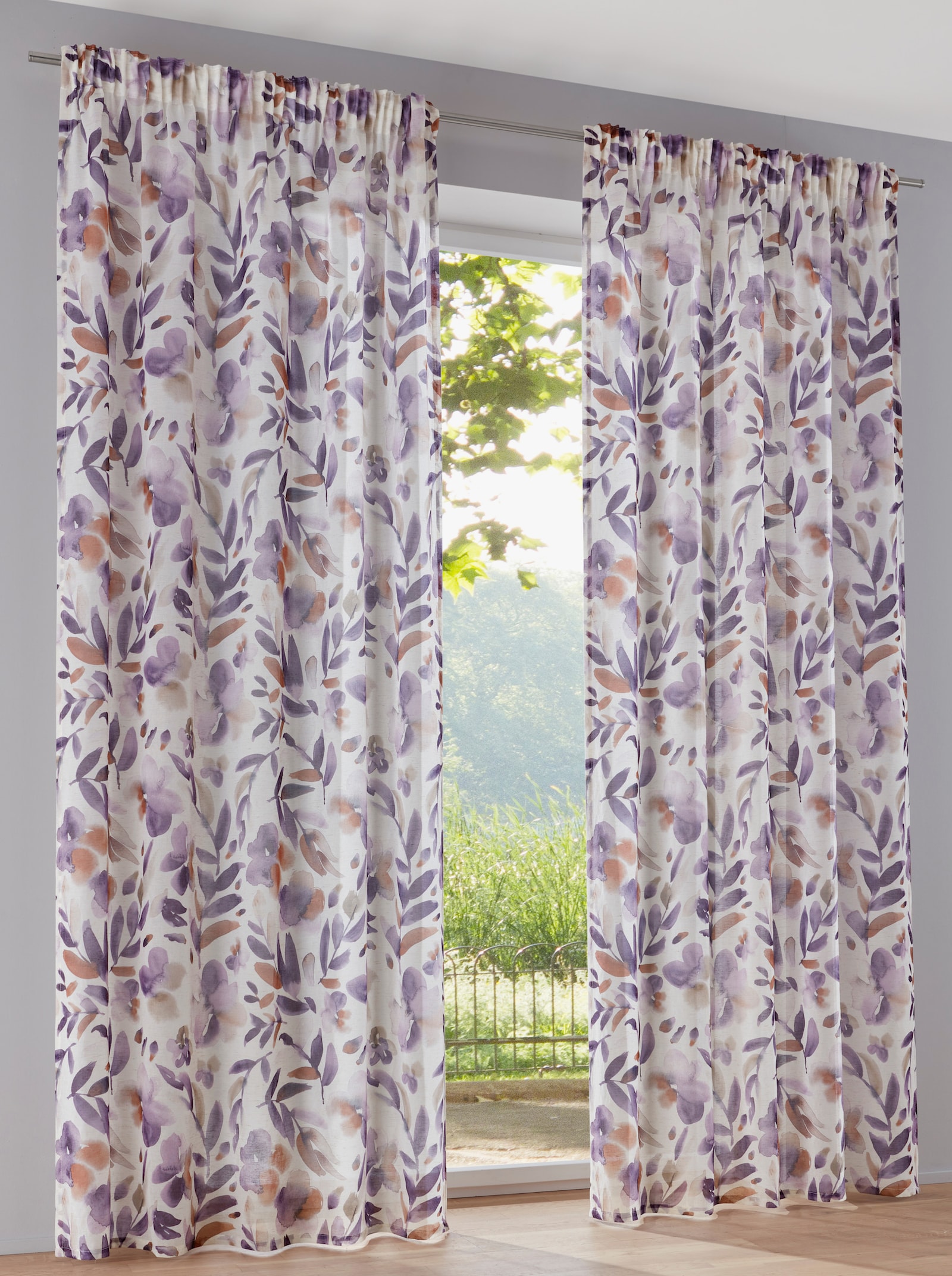 heine home Dekostore - natur-violett