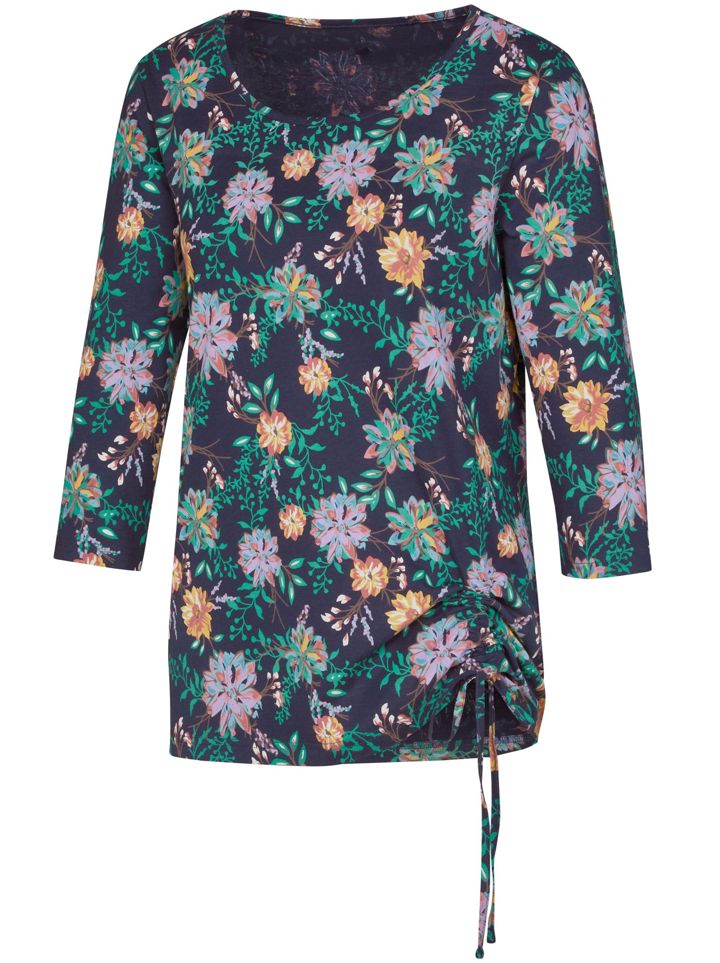 Shirt - nachtblau-bedruckt