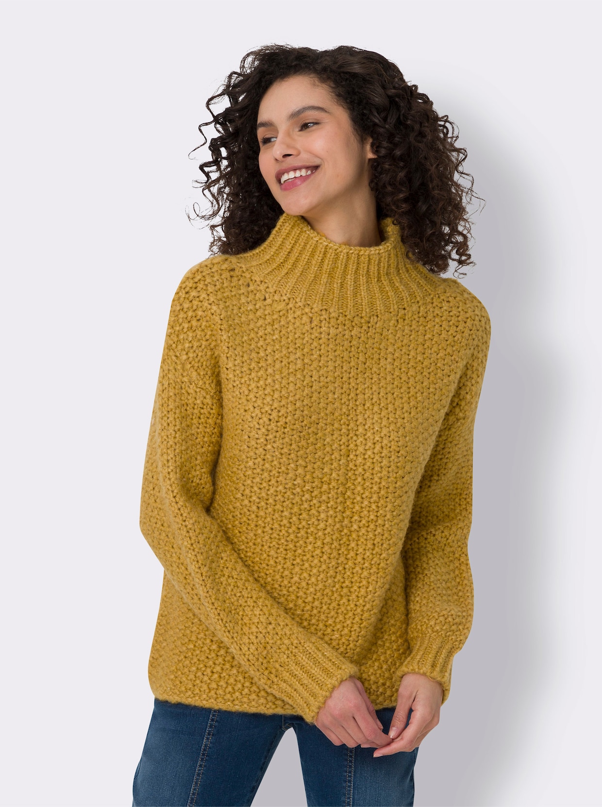 heine Pullover - ocker-meliert