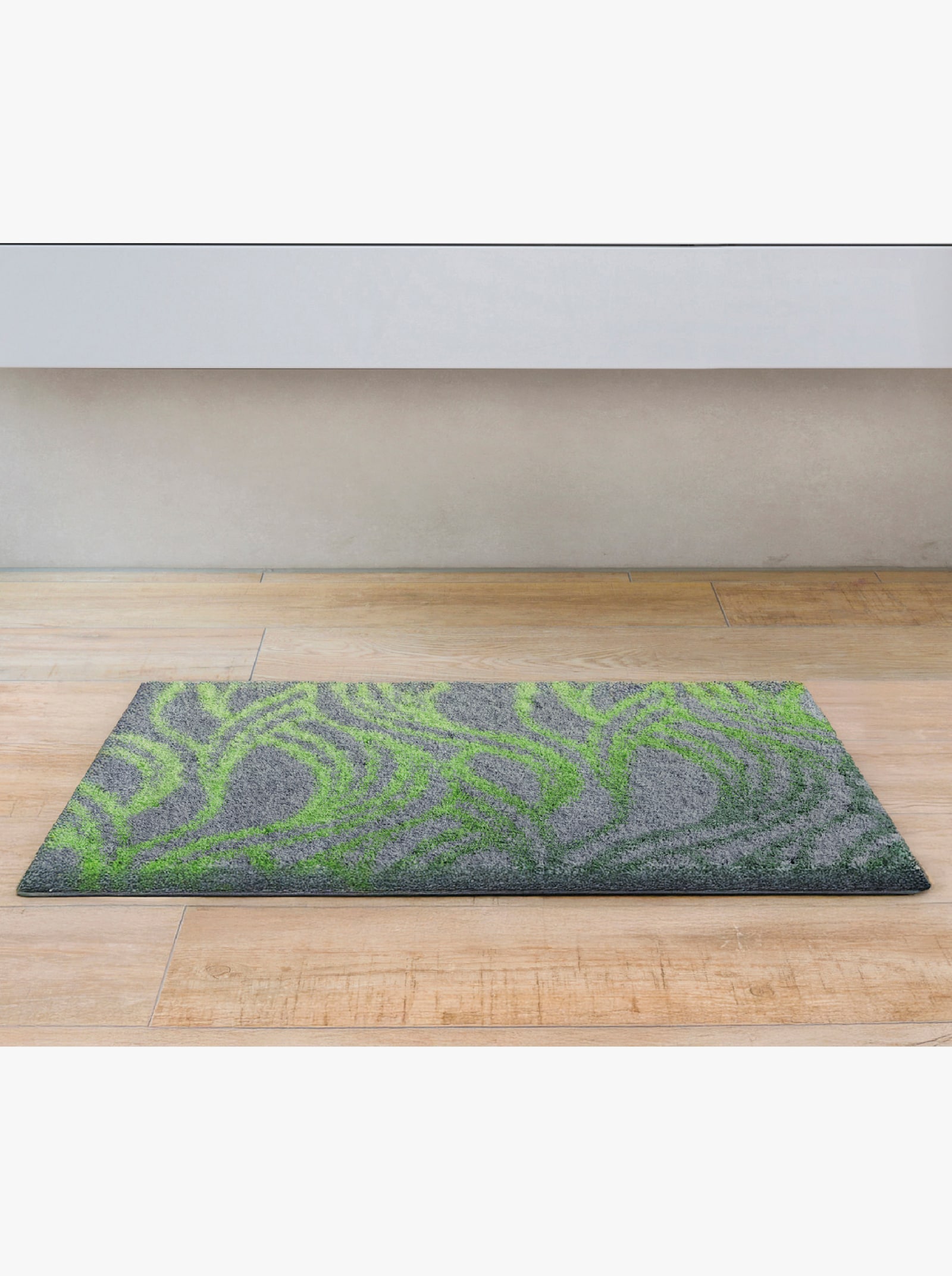 Grund Badematte - grün-grau