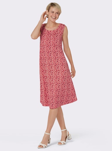 Jerseykleid im Doppelpack - hummer-bedruckt + marine