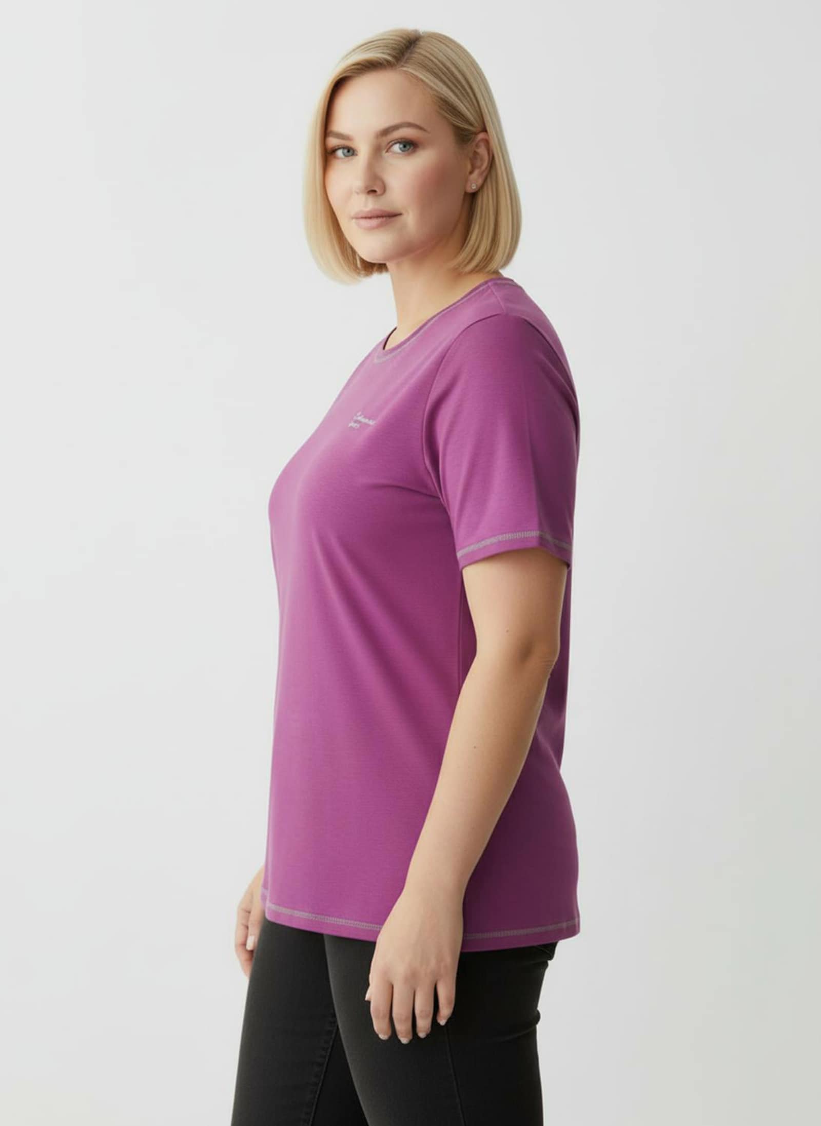 Catamaran Sports Funktionsshirt in atmungsaktiver Qualität - magenta