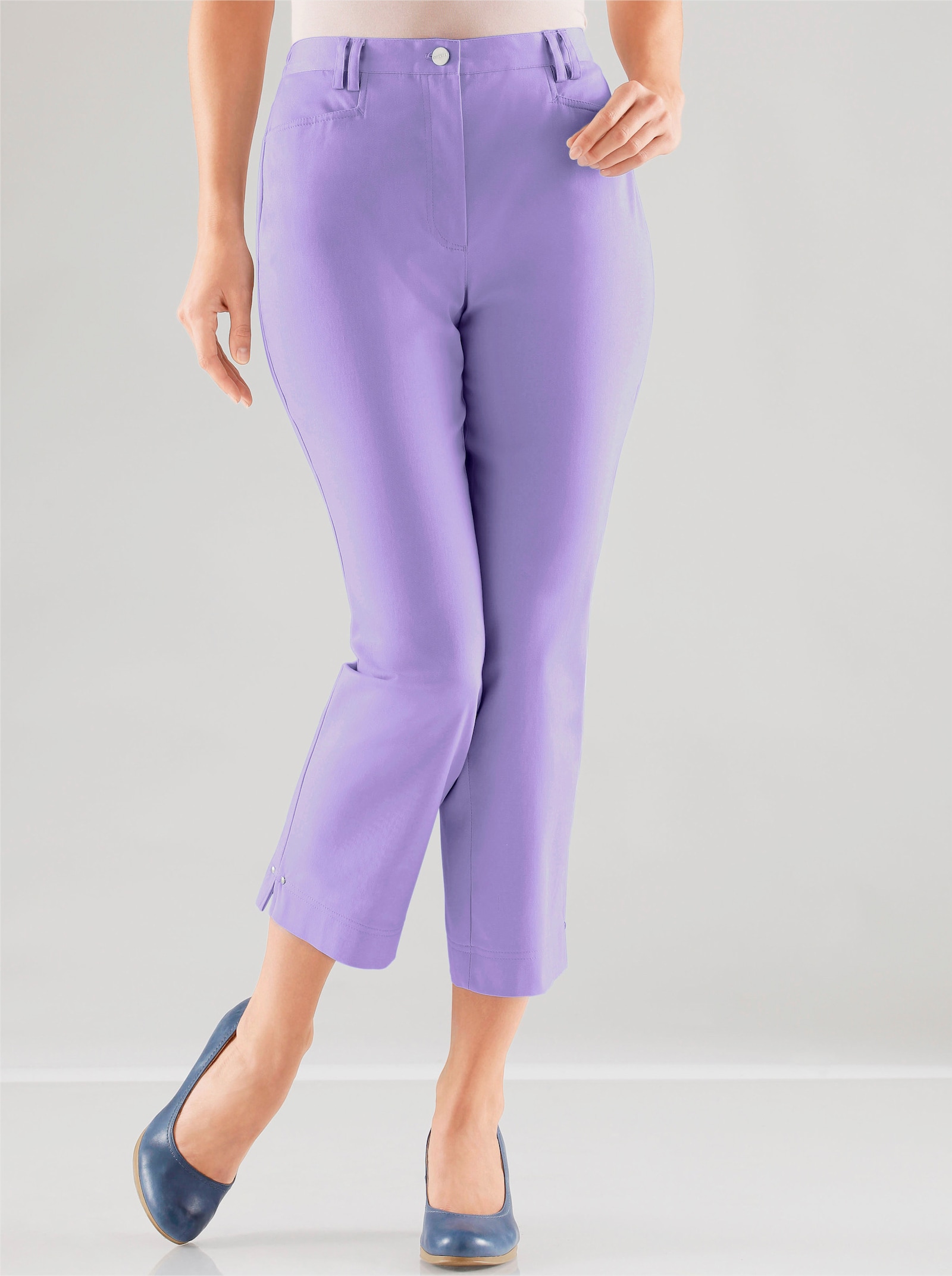 Cosma 7/8-broek, vuilafstotend en kreukarm - lavendel