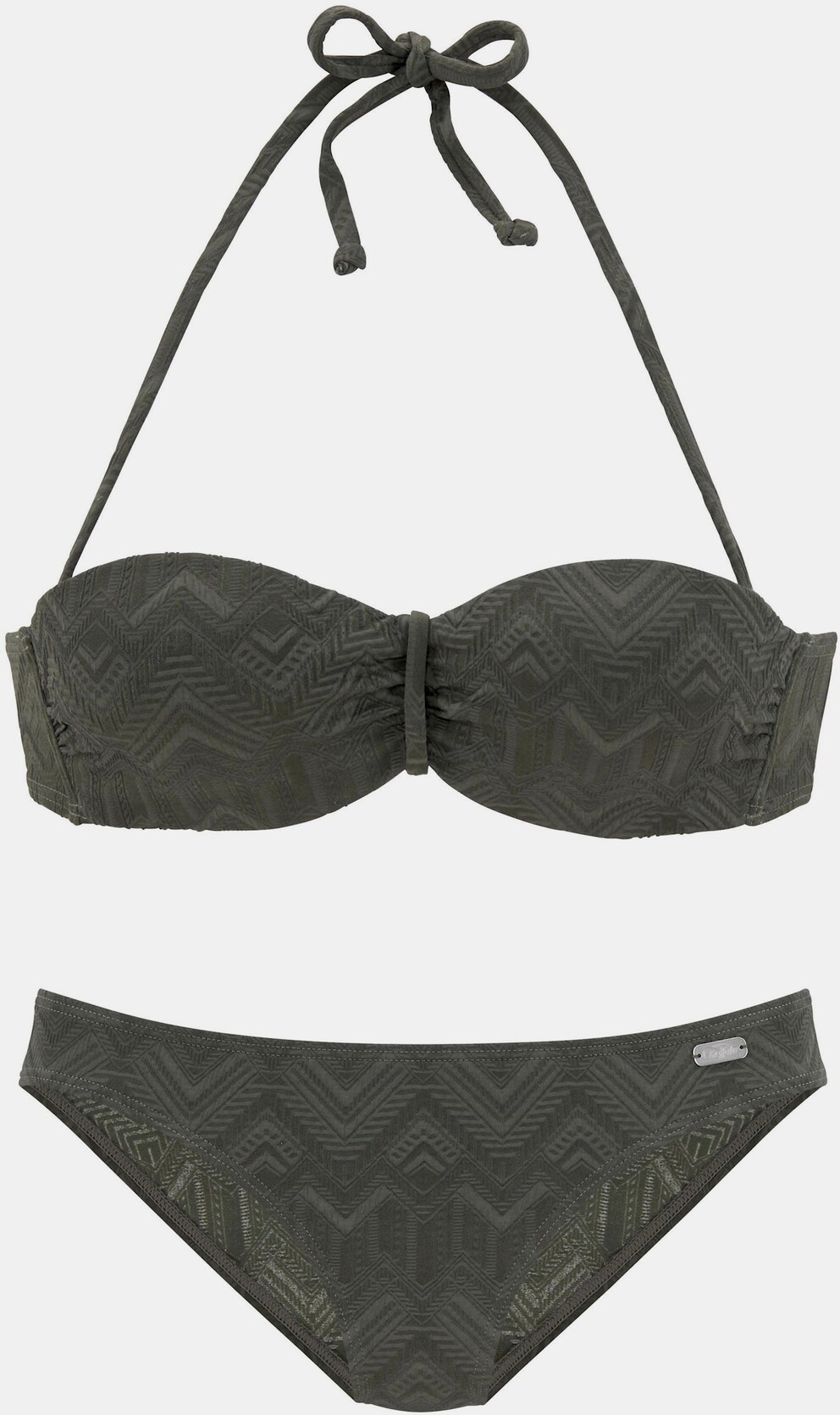 Buffalo BügelBandeauBikini in oliv heine