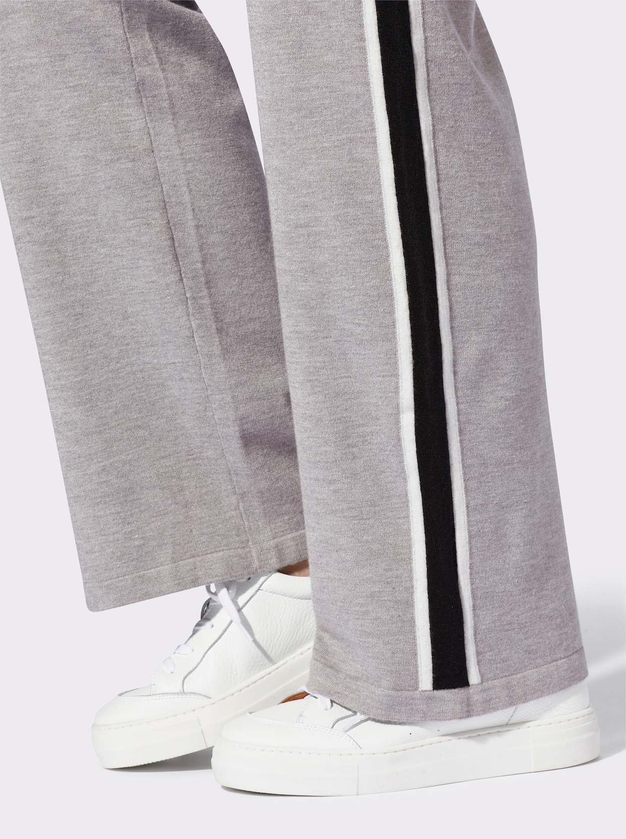 heine Strickhose - steingrau