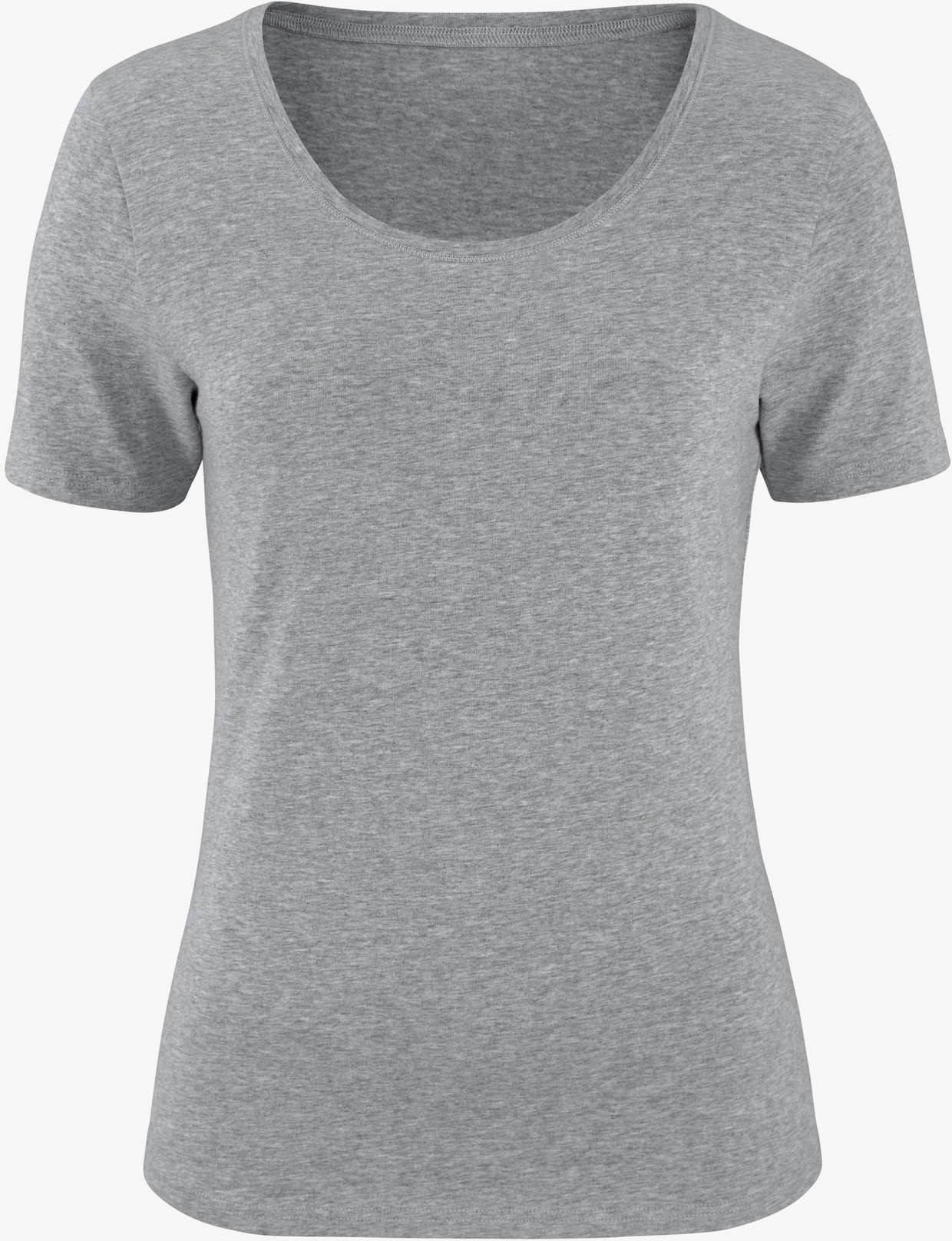 Vivance T-shirt à manches courtes - gris chiné, noir