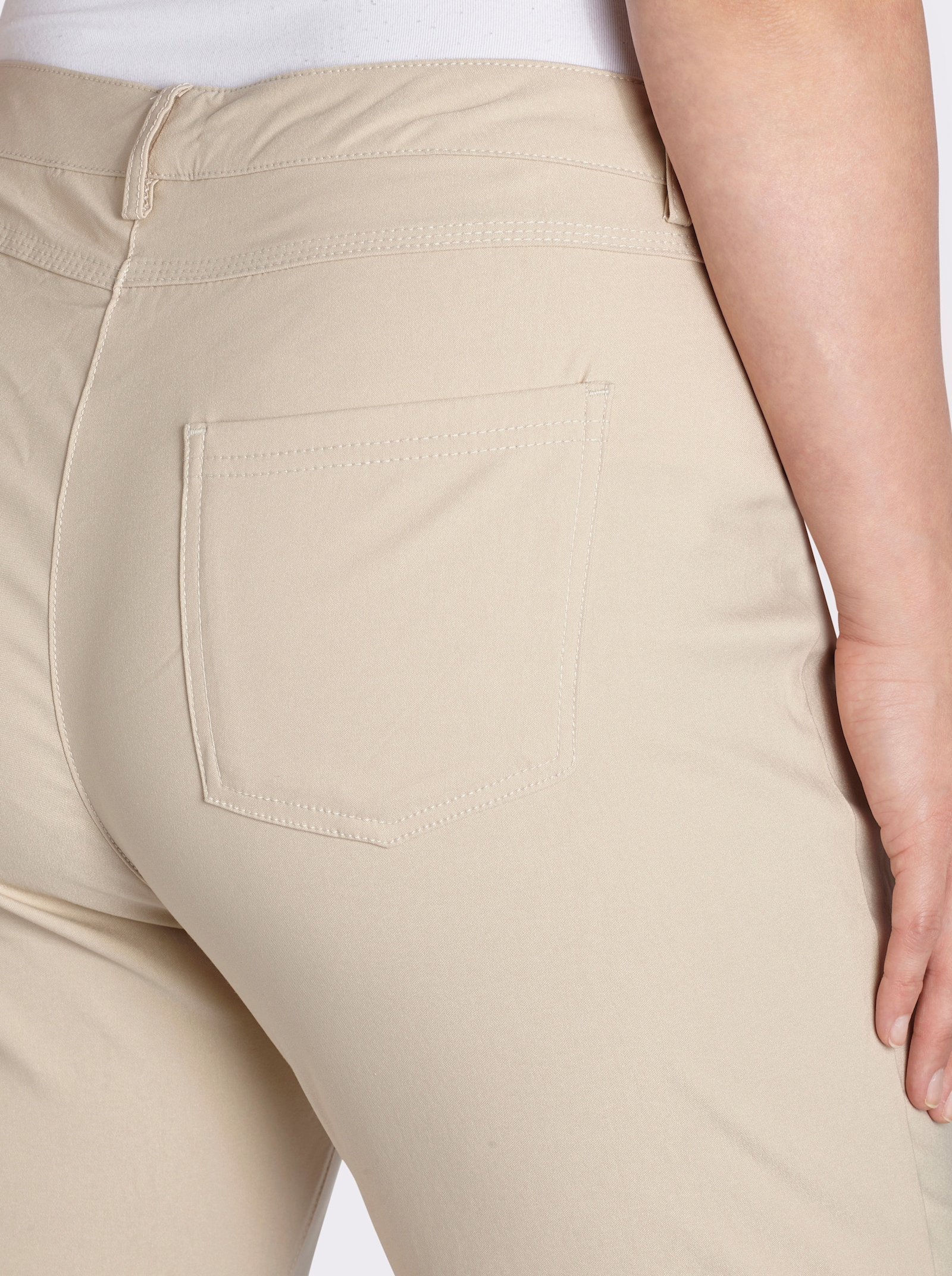 Bengalinhose mit aufgesetzten Gesäßtaschen - sand