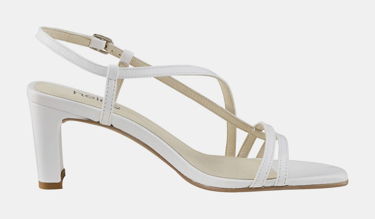 heine Sandalen - wit