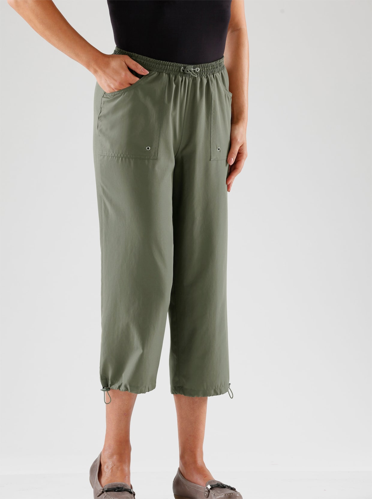 7/8-Hose - khaki