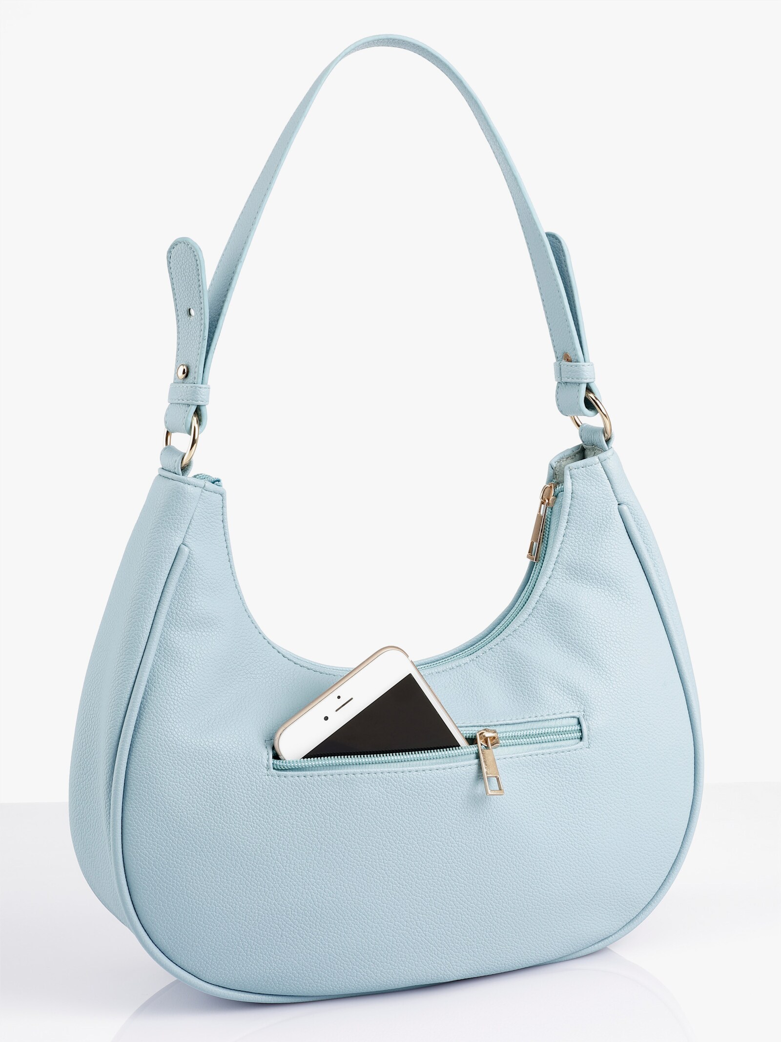 Handtasche mit Geldbörse - bleu