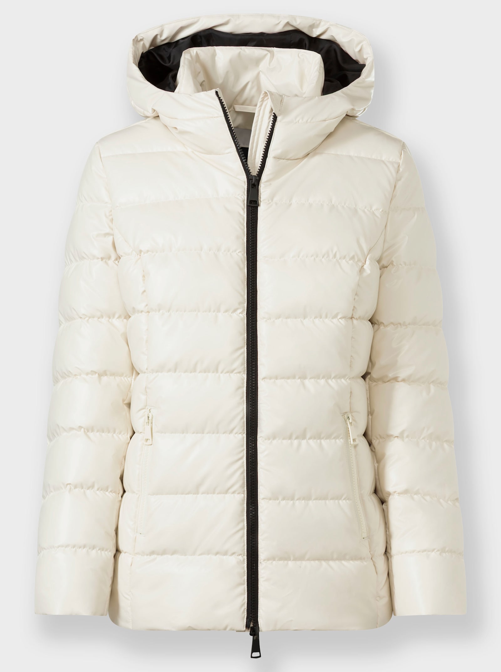 heine Veste matelassée à capuche doublée - couleur ivoire