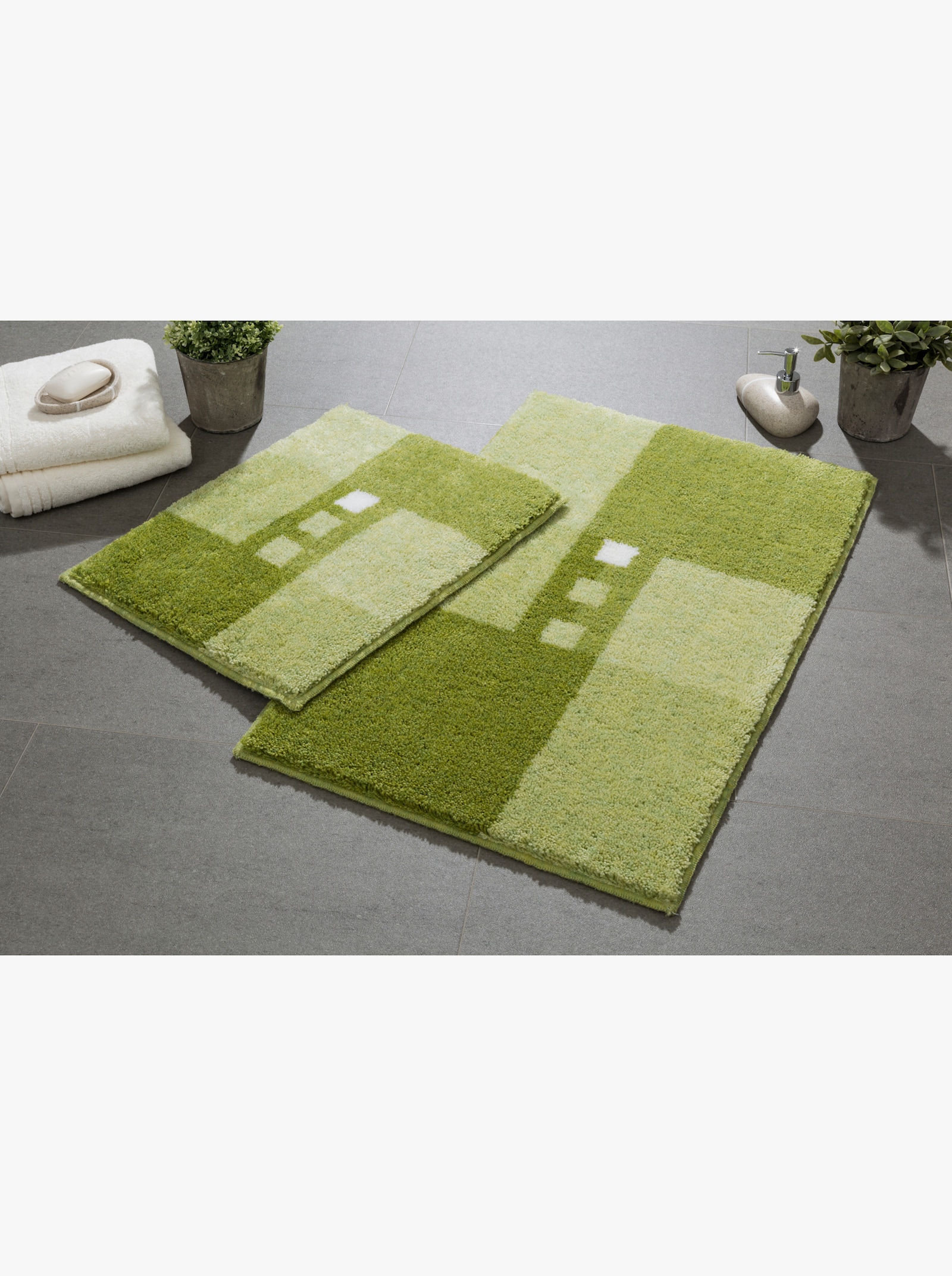 Grund Badematte - grün