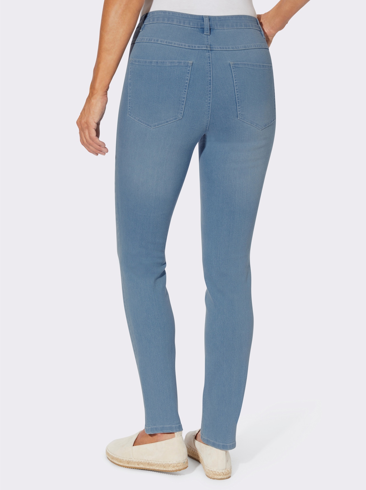 Jeans - blue-bleached