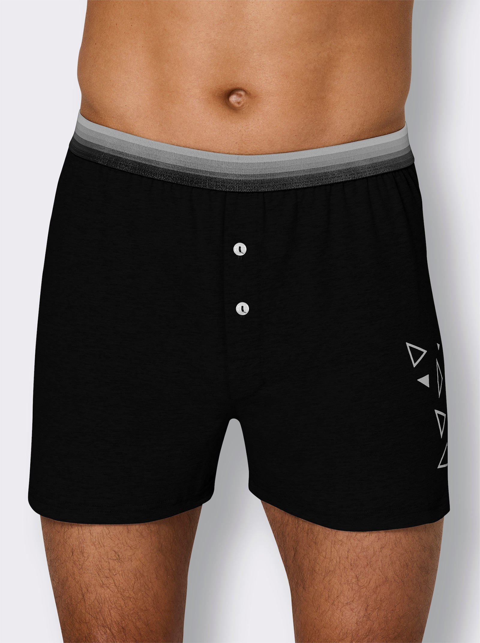 wäschepur men Boxershorts - schwarz