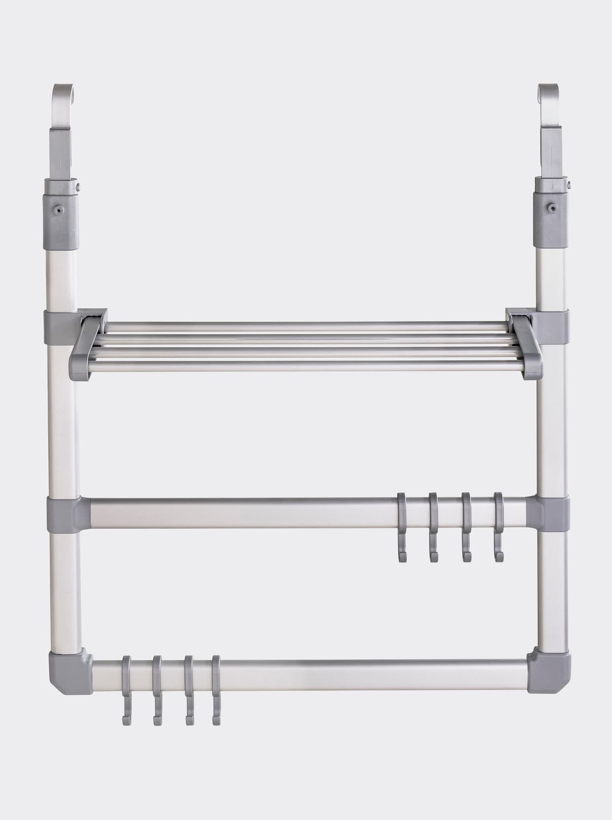 heine home Radiator-handdoekenhouder - Zilverkleur